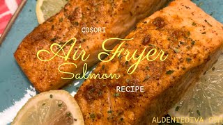 Easiest Air Fryer Salmon Fillet Recipe [upl. by Naitsabes701]