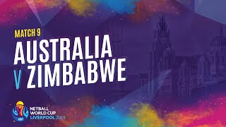 Australia v Zimbabwe  Match 9  NWC2019 [upl. by Turne]