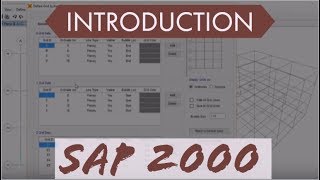 SAP 2000 Tutorial For Beginners Chapter 1 Introduction Part 1 [upl. by Anilac]