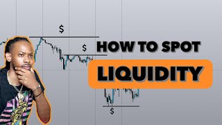 How To Spot Liquidity  Beginner Smart Money Concepts FOREX [upl. by Leban]