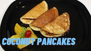 Coconut Pancakes Recipe  GOODWILL PACHAKAM [upl. by Snehpets]