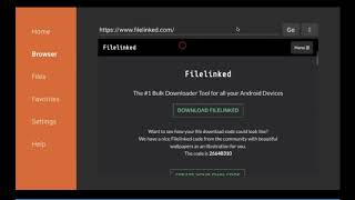 How to install Filelinked Using the Downloader app [upl. by Hesoj]