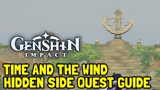 Genshin Impact Time And The Wind Hidden Side Quest Guide Secret Island Location [upl. by Ecnaiva]