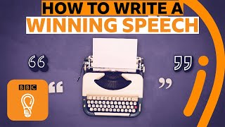 How to write a perfect speech  BBC Ideas [upl. by Neerihs]