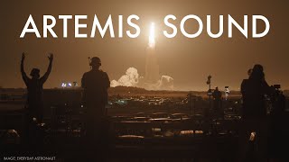 Artemis Launch Sound Experience  Listen to NASAs SLS Rocket Roar with mics placed inside the pad [upl. by Nnylannej]