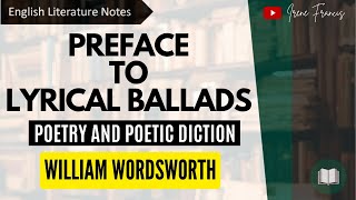 The Preface to Lyrical Ballads  Second Edition  William Wordsworth  IRENE FRANCIS [upl. by Theresina]