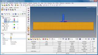 Abaqus  Analysis Setup using HyperMesh [upl. by Ainirtac342]