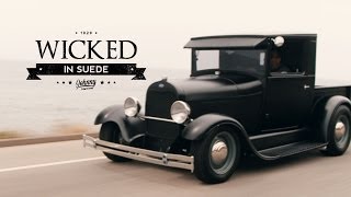 Johnny Martinez Wicked in Suede  1929 Ford Model A Hot Rod Pickup [upl. by Rodmun]