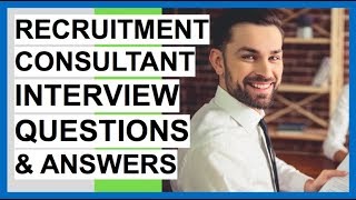 RECRUITMENT CONSULTANT Interview Questions And Answers Recruitment Coordinator Interview Tips [upl. by Miriam]