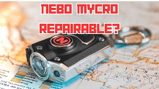 Nebo Mycro Light Battery Replacement Keychain Flashlight [upl. by Yhtuv]