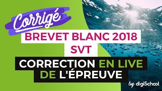 Brevet Blanc by digiSchool  Correction en Live du Brevet Blanc de SVT [upl. by Holub312]