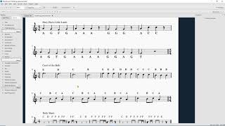 Music Maker Tutorials  MuseScore 3  Image Capture Piano Note Names [upl. by Saiff]