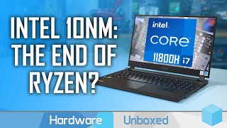 Intel Core i711800H Review Tiger Lake H45 is Here [upl. by Zehc]