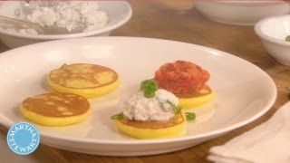 How to Make Potato Blinis  Meatless Monday  Martha Stewart [upl. by Keon438]