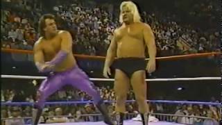 WWF Brutus The Barber Beefcake vs The Hammer Nov 1987 [upl. by Klement53]