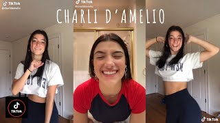 CHARLI D’AMELIO NEW TIKTOK DANCE TRENDING COMPILATIONS with song titles [upl. by Lramaj]