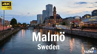 Malmö Sweden 4K [upl. by Ejroj636]