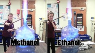 Whoosh Bottle  Methanol Vs Ethanol [upl. by Ecneret]