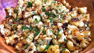 DELICIOUS Roasted Cauliflower Easy amp Fast Recipe [upl. by Yaker]