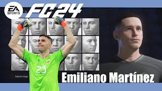 EA FC 24  Create Emiliano Martínez Pro Clubs Face Creation [upl. by Caves379]