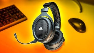 New Wireless Gaming Headset CHAMPION Corsair HS70 [upl. by Neeruan]