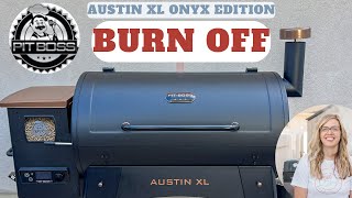 HOW TO DO BURN OFF ON NEW PIT BOSS  Priming and Burning Off Pit Boss Austin XL Onyx Edition [upl. by Leonardi417]