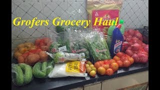 Grofers Grocery Haul Banglore [upl. by Gosser]