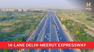 What makes the 14 lane DelhiMeerut expressway an Engineeing Marvel [upl. by Shannen469]