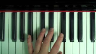 F Sharp G Flat Major Scale on piano [upl. by Kreis945]