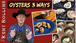 How to Cook Oysters  Grilled Baked and Rocky Mountain Style [upl. by Nohsav]