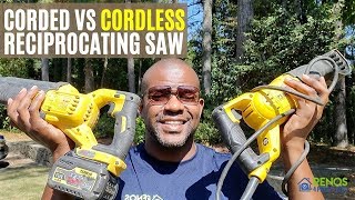 Corded vs Cordless Reciprocating Saw  The Truth [upl. by Adlay919]