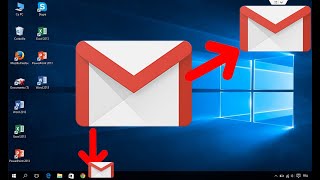 comment mettre gmail sur son bureau [upl. by Goulette]