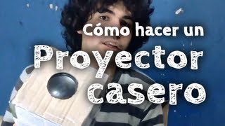 Cómo hacer un proyector casero [upl. by Irrehc]