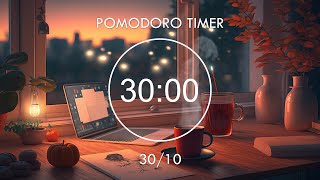 305 Pomodoro Timer  Studying At A Cozy Room with Lofi Mix • Focus Station [upl. by Beverlee]