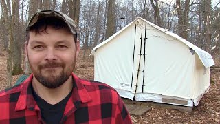 Living in a Wall Tent  Off Grid Homesteading in 2020 [upl. by Eelatan564]