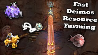 Warframe  Fastest Deimos Resource Farming Method  Requiem PylonObelisk Guide [upl. by Nahshunn771]