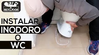 42 Instalar inodoro o WC [upl. by Ytinirt]