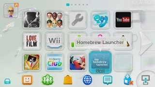 Wii U Installing The Homebrew Launcher Channel Tutorial [upl. by Strephon]