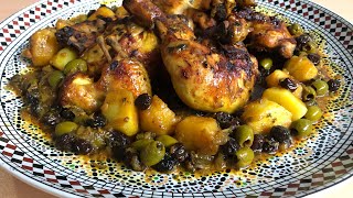 Heerlijke Marokkaanse kip💯Delicious Moroccan chicken💯💯 [upl. by Nerol]