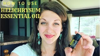 How To Use Helichrysum Essential Oil [upl. by Elfreda]