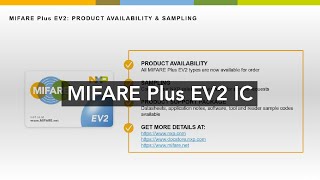 MIFARE Explained I MIFARE Plus EV2 IC [upl. by Sieracki267]