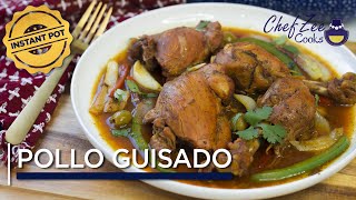 Instant Pot Pollo Guisado  Stew Chicken Recipe  Dominican Recipes  Chef Zee Cooks [upl. by Barbaresi517]