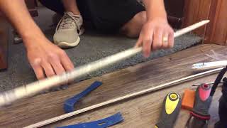 How To Transition Carpet To Vinyl Plank Flooring [upl. by Hugon]