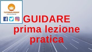 Prima lezione di GUIDA [upl. by Narag]