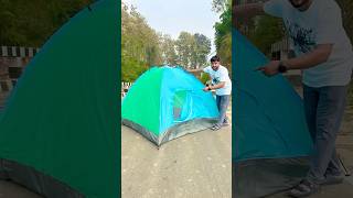 Solo Camping with Atepa Tent Quick Setup amp Stability [upl. by Webster]