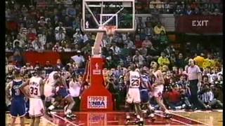 Michael Jordan 54 pts playoffs 1993 bulls vs knicks game 4 [upl. by Divd685]