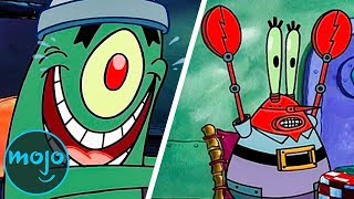 Top 10 Evil Plans By Plankton From SpongeBob Squarepants [upl. by Sexton719]