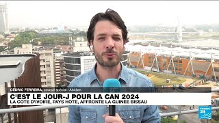 Jour de lancement pour la CAN 2024 • FRANCE 24 [upl. by Arraes480]