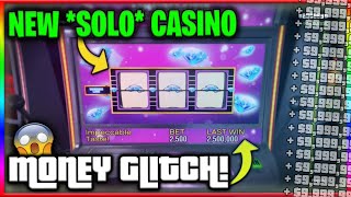 NEW SOLO Casino MONEY GLITCH 500000 In 2 Minutes AFTER PATCH GTA 5 Online [upl. by Aynotal572]