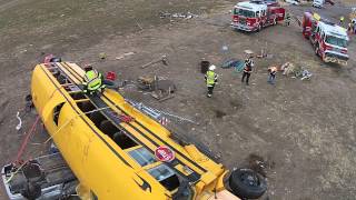 School Bus Extrication Training [upl. by Anotyad402]